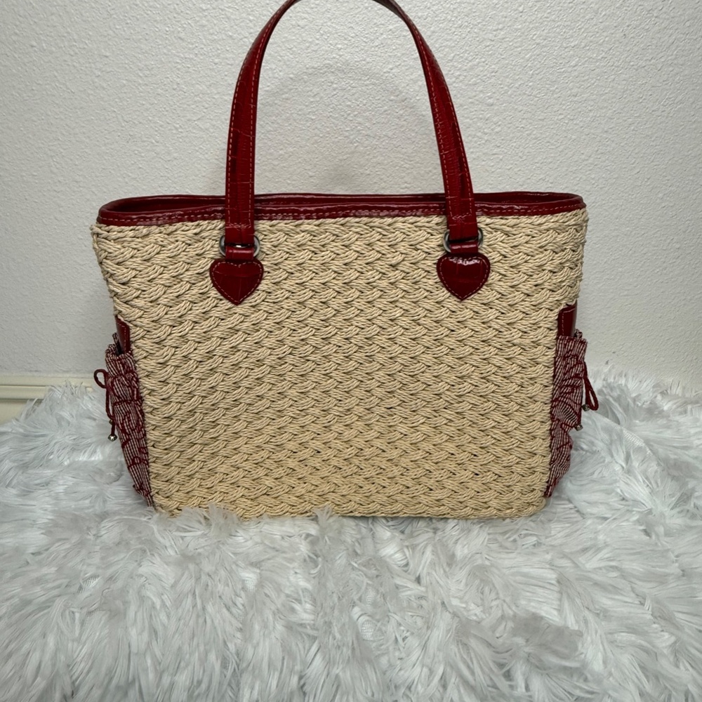 Brighton Straw Shoulder Bag - Picture 4 of 14